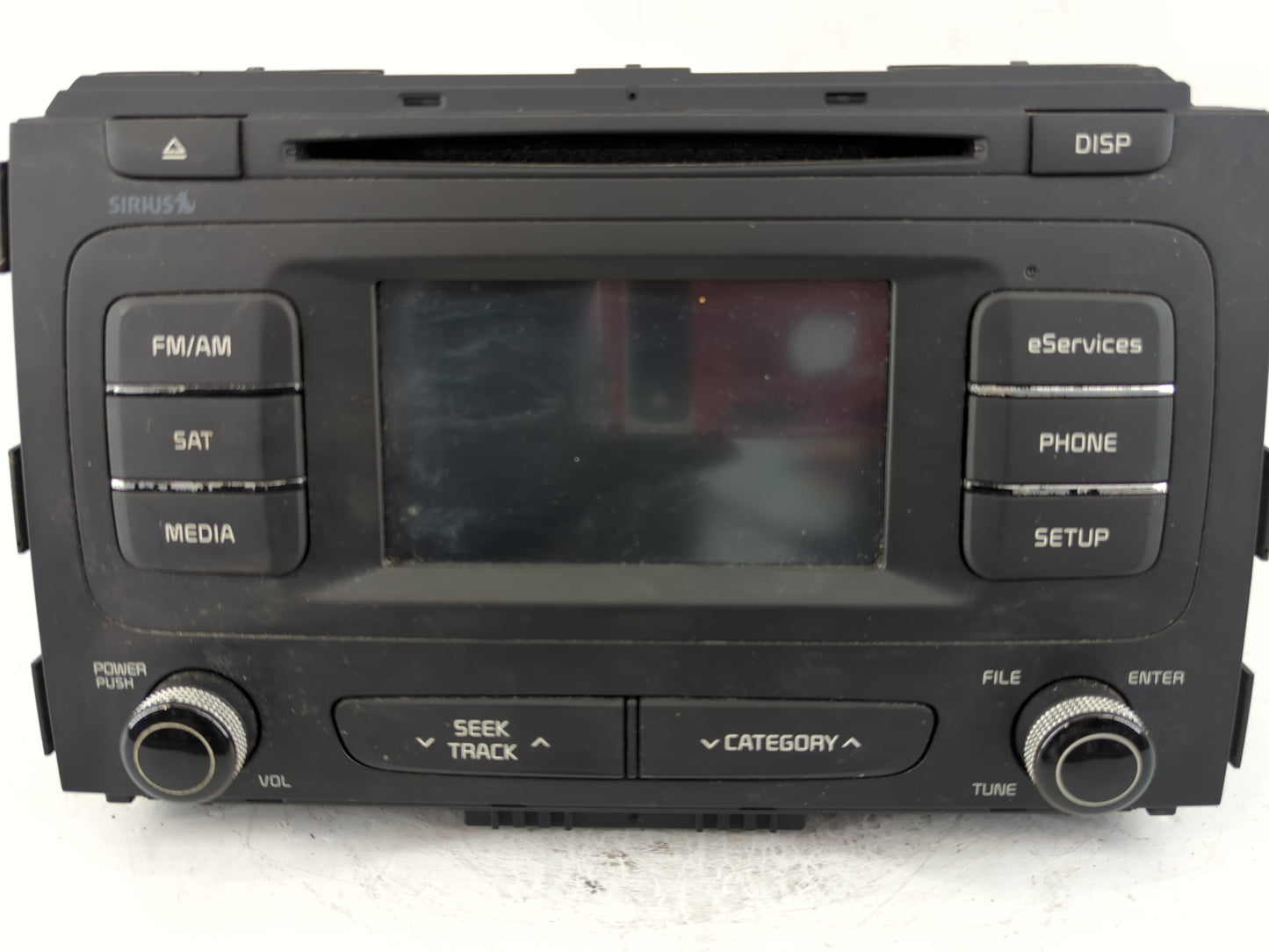 2015-2016 Kia Sedona Radio AM FM Cd Player Receiver Replacement P/N:96160-A9000WK Fits Fits 2015 2016 OEM Used Auto Parts - 