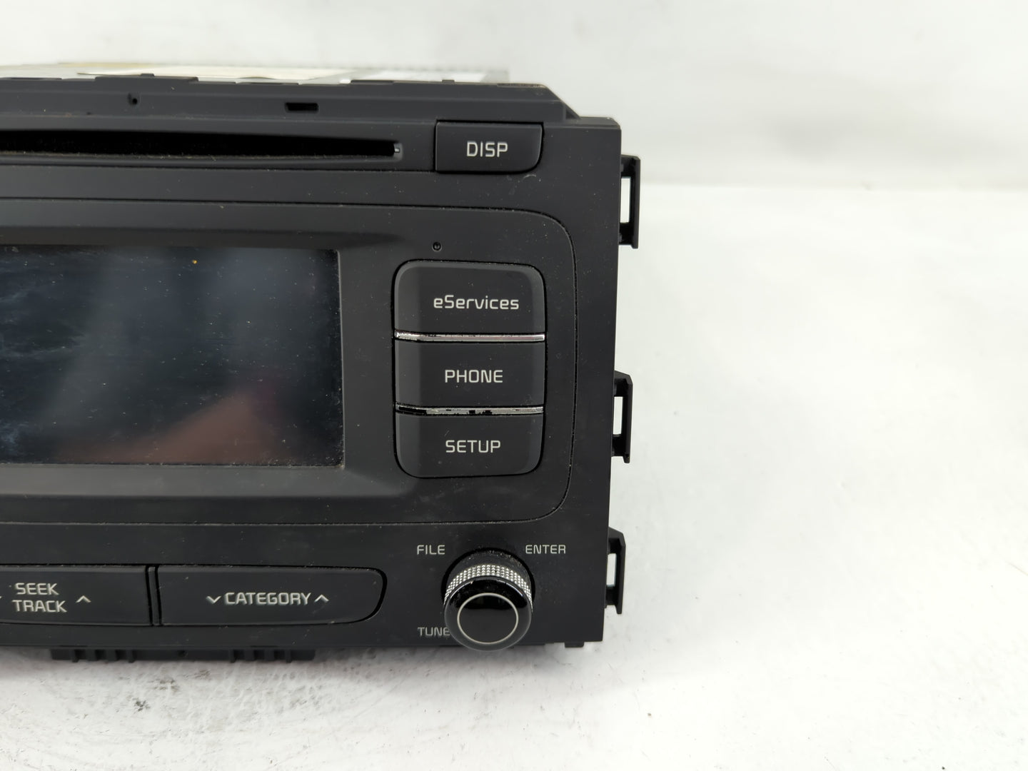 2015-2016 Kia Sedona Radio AM FM Cd Player Receiver Replacement P/N:96160-A9000WK Fits Fits 2015 2016 OEM Used Auto Parts - 