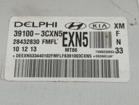 2015 Kia Sorento PCM Engine Control Computer ECU ECM PCU OEM P/N:39100-3CXN5 Fits OEM Used Auto Parts - Oemusedautoparts1.co