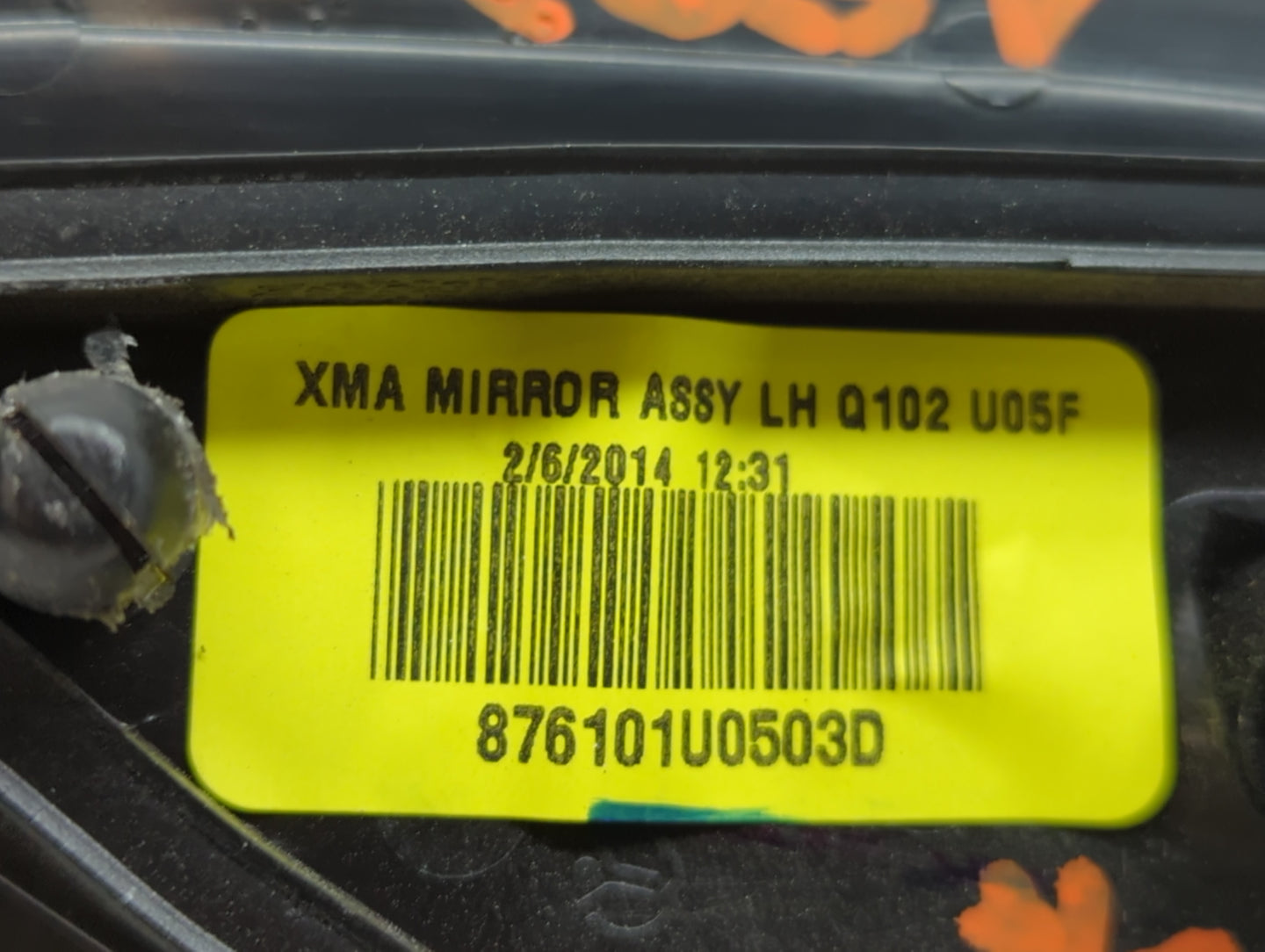 2011-2015 Kia Sorento Side Mirror Replacement Driver Left View Door Mirror P/N:876101U0503D Fits Fits 2011 2012 2013 2014 20