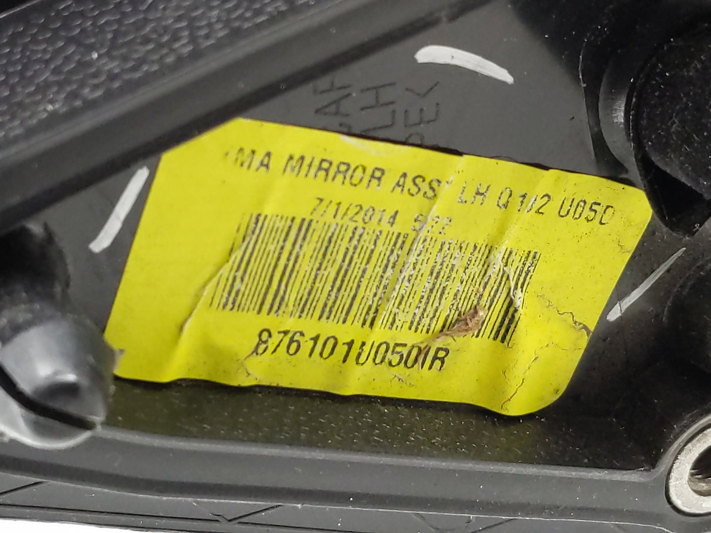 2011-2015 Kia Sorento Side Mirror Replacement Driver Left View Door Mirror P/N:876101U0503D Fits Fits 2011 2012 2013 2014 20