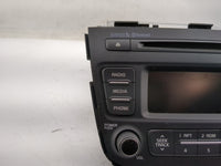 2014-2015 Kia Sorento Radio AM FM Cd Player Receiver Replacement P/N:96170-1UAA0VA Fits Fits 2014 2015 OEM Used Auto Parts -