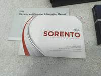 2015 Kia Sorento Owners Manual Book Guide P/N:A2PO-EU41B OEM Used Auto Parts - Oemusedautoparts1.com