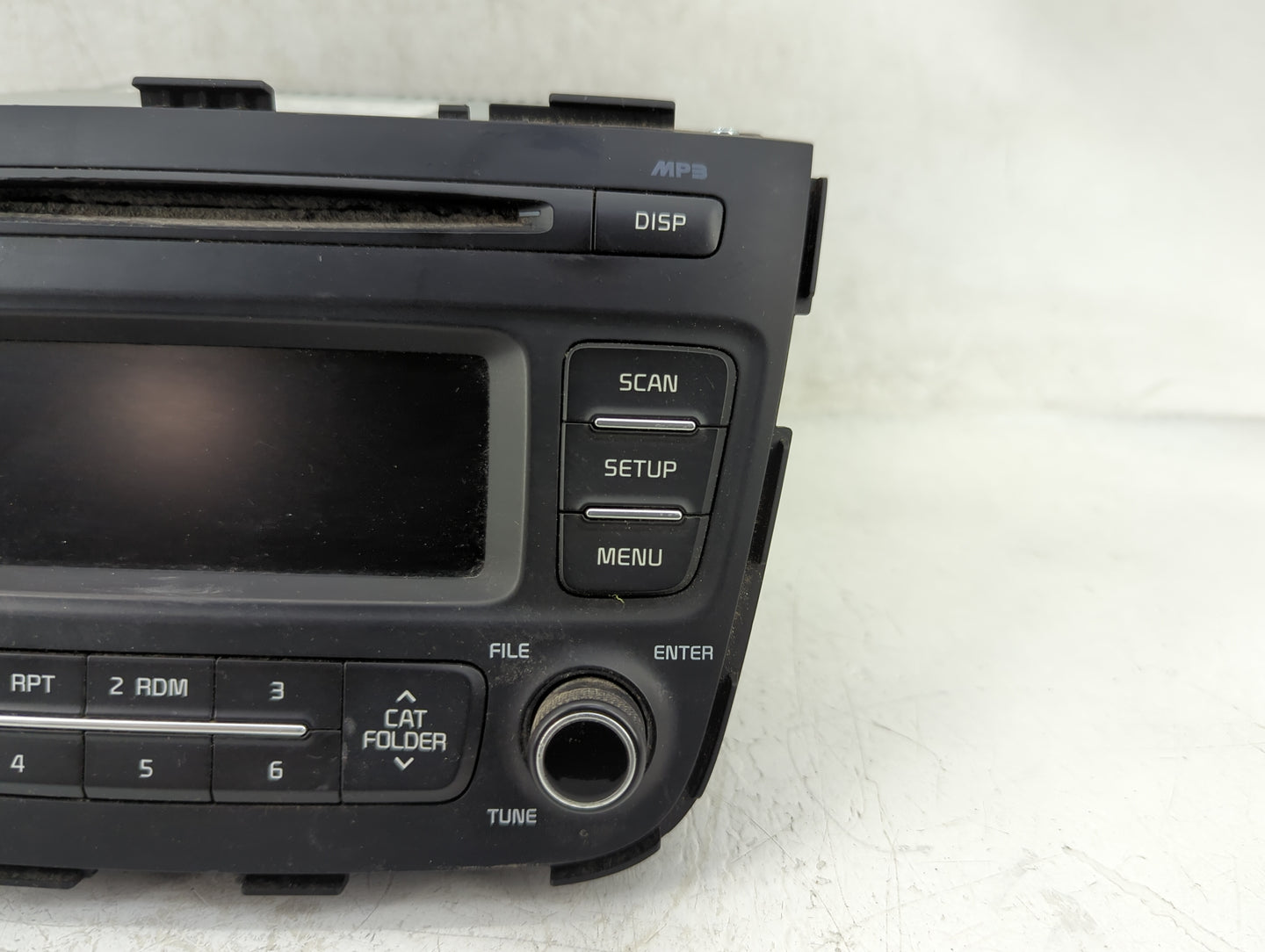 2014-2015 Kia Sorento Radio AM FM Cd Player Receiver Replacement P/N:96170-1UAA1VA Fits Fits 2014 2015 OEM Used Auto Parts -
