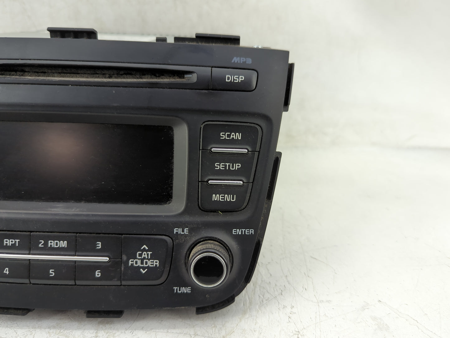 2014-2015 Kia Sorento Radio AM FM Cd Player Receiver Replacement P/N:96170-1UAA1VA Fits Fits 2014 2015 OEM Used Auto Parts -
