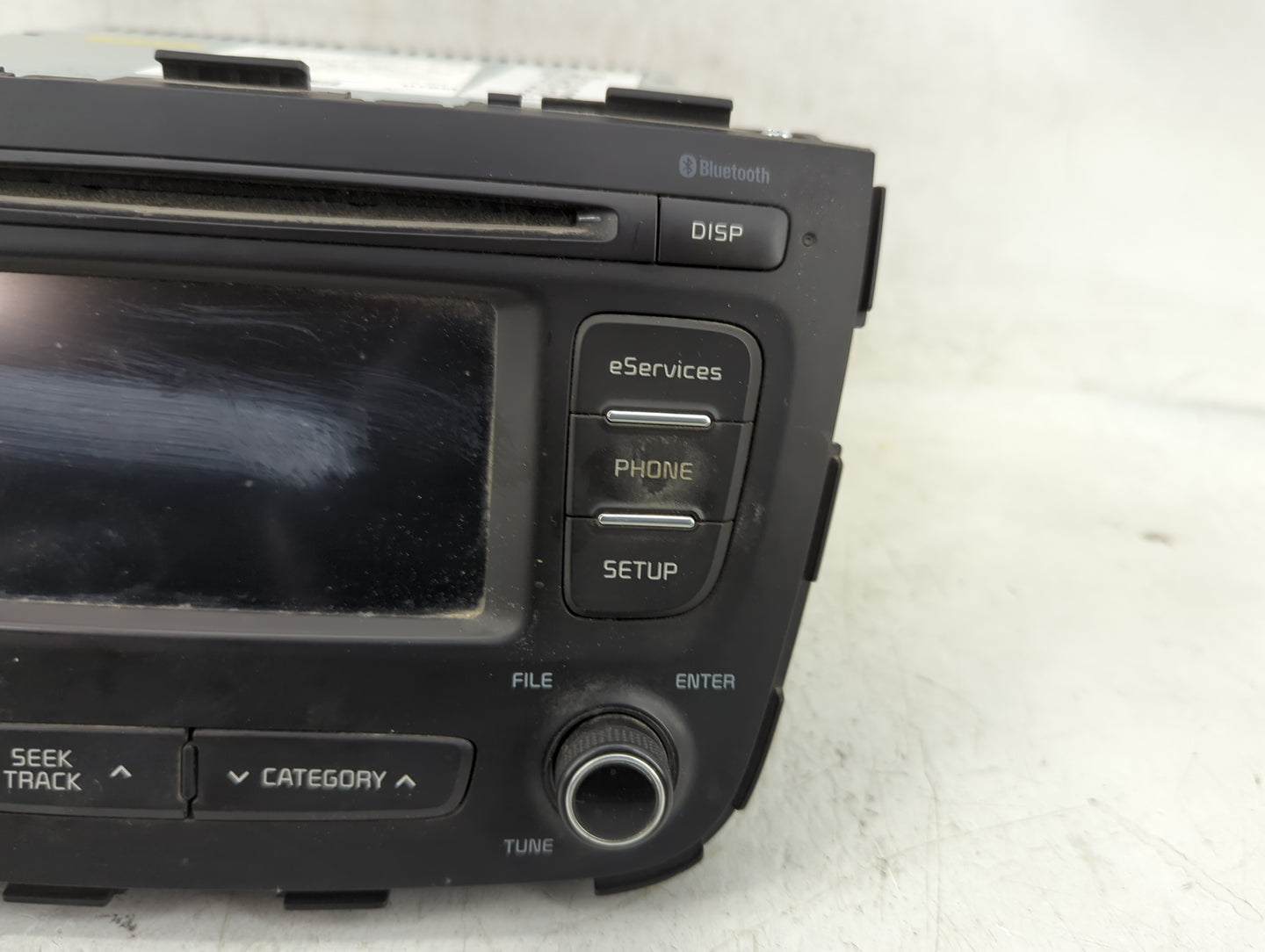 2014-2015 Kia Sorento Radio AM FM Cd Player Receiver Replacement P/N:96160-1U721VA Fits Fits 2014 2015 OEM Used Auto Parts -