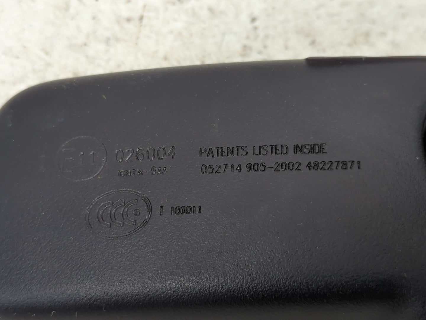 2011-2015 Kia Sorento Interior Rear View Mirror Replacement OEM P/N:905-2002 Fits Fits 2011 2012 2013 2014 2015 2016 OEM Use
