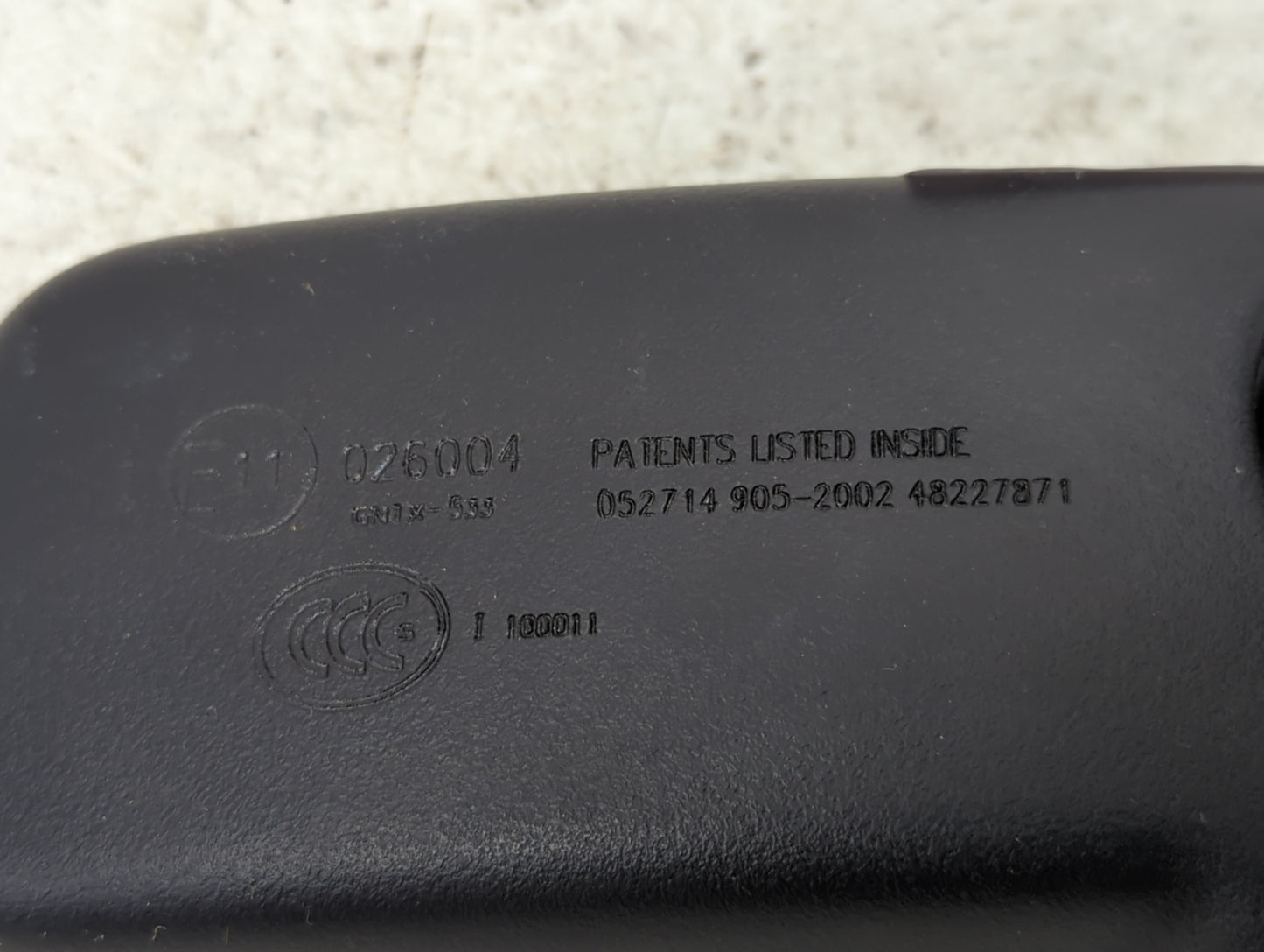 2011-2015 Kia Sorento Interior Rear View Mirror Replacement OEM P/N:905-2002 Fits Fits 2011 2012 2013 2014 2015 2016 OEM Use
