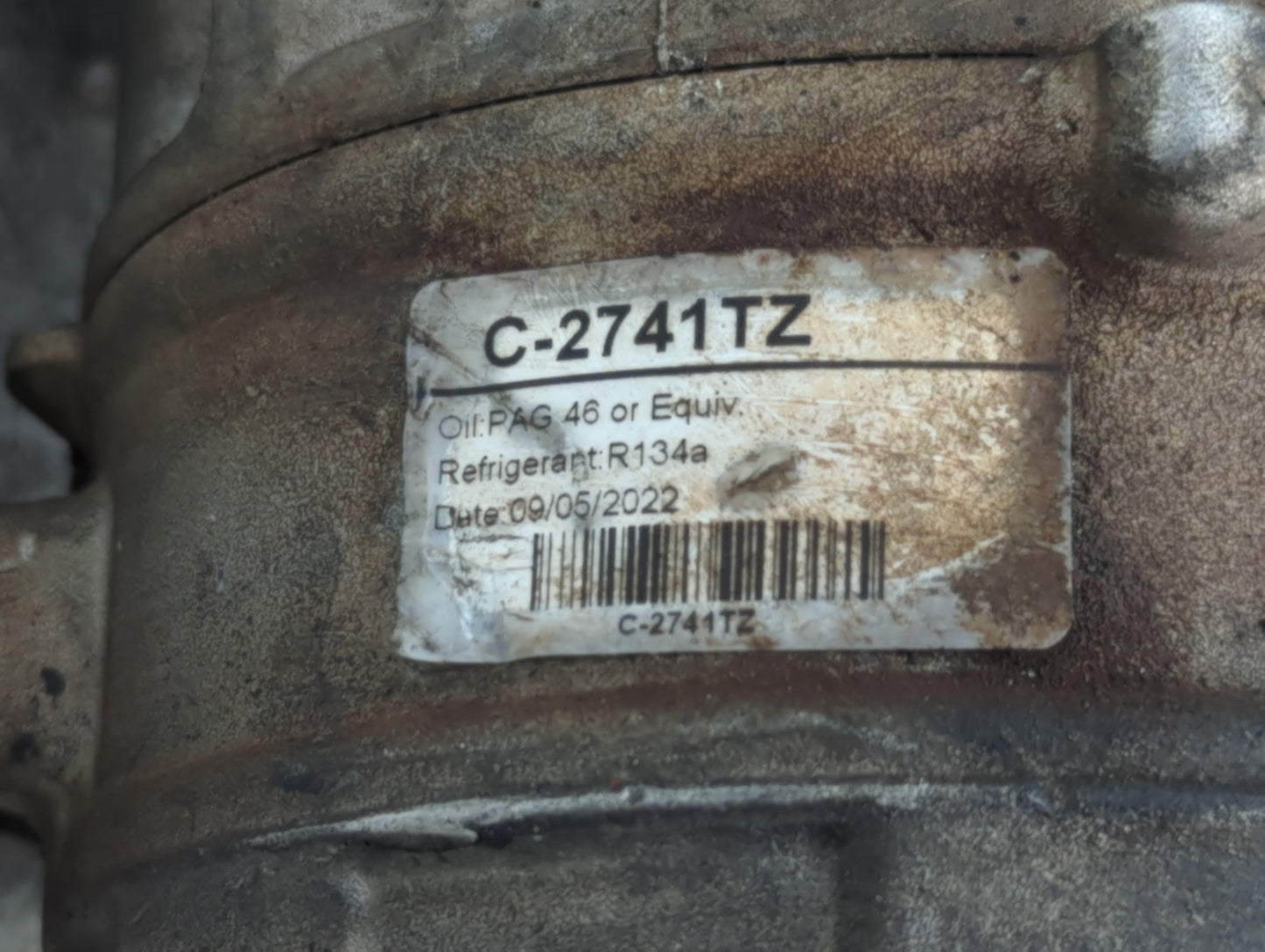 2012-2015 Kia Sorento Air Conditioning A/c Ac Compressor Oem 1413940 - Oemusedautoparts1.com