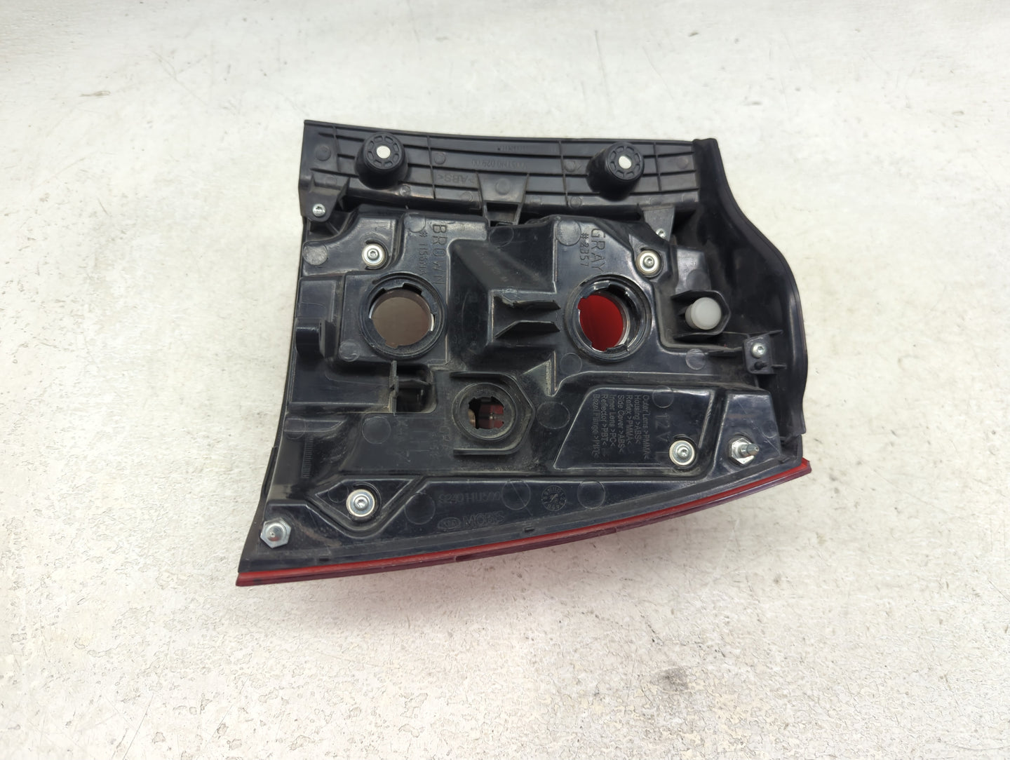 2014-2015 Kia Sorento Tail Light Assembly Passenger Right OEM P/N:92401 1U500 P752U500 Fits Fits 2014 2015 OEM Used Auto Par