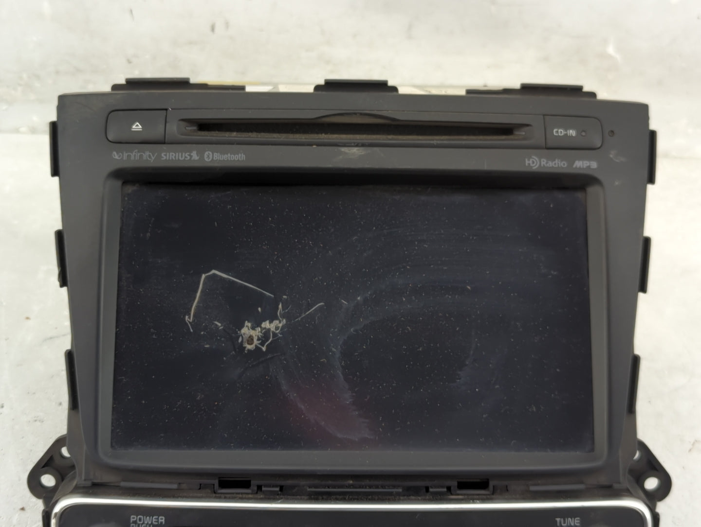 2015 Kia Sorento Radio AM FM Cd Player Receiver Replacement P/N:96560-1UAA1VA Fits OEM Used Auto Parts - Oemusedautoparts1.c