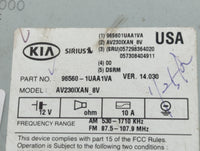2015 Kia Sorento Radio AM FM Cd Player Receiver Replacement P/N:96560-1UAA1VA Fits OEM Used Auto Parts - Oemusedautoparts1.c