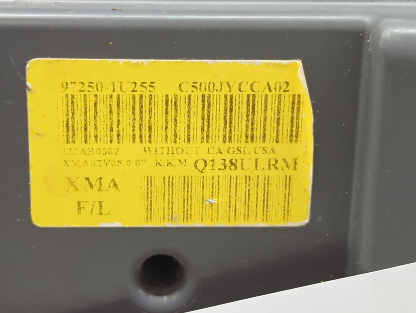 2014-2015 Kia Sorento Climate Control Module Temperature AC/Heater Replacement P/N:97250-1U255 Fits Fits 2014 2015 OEM Used 