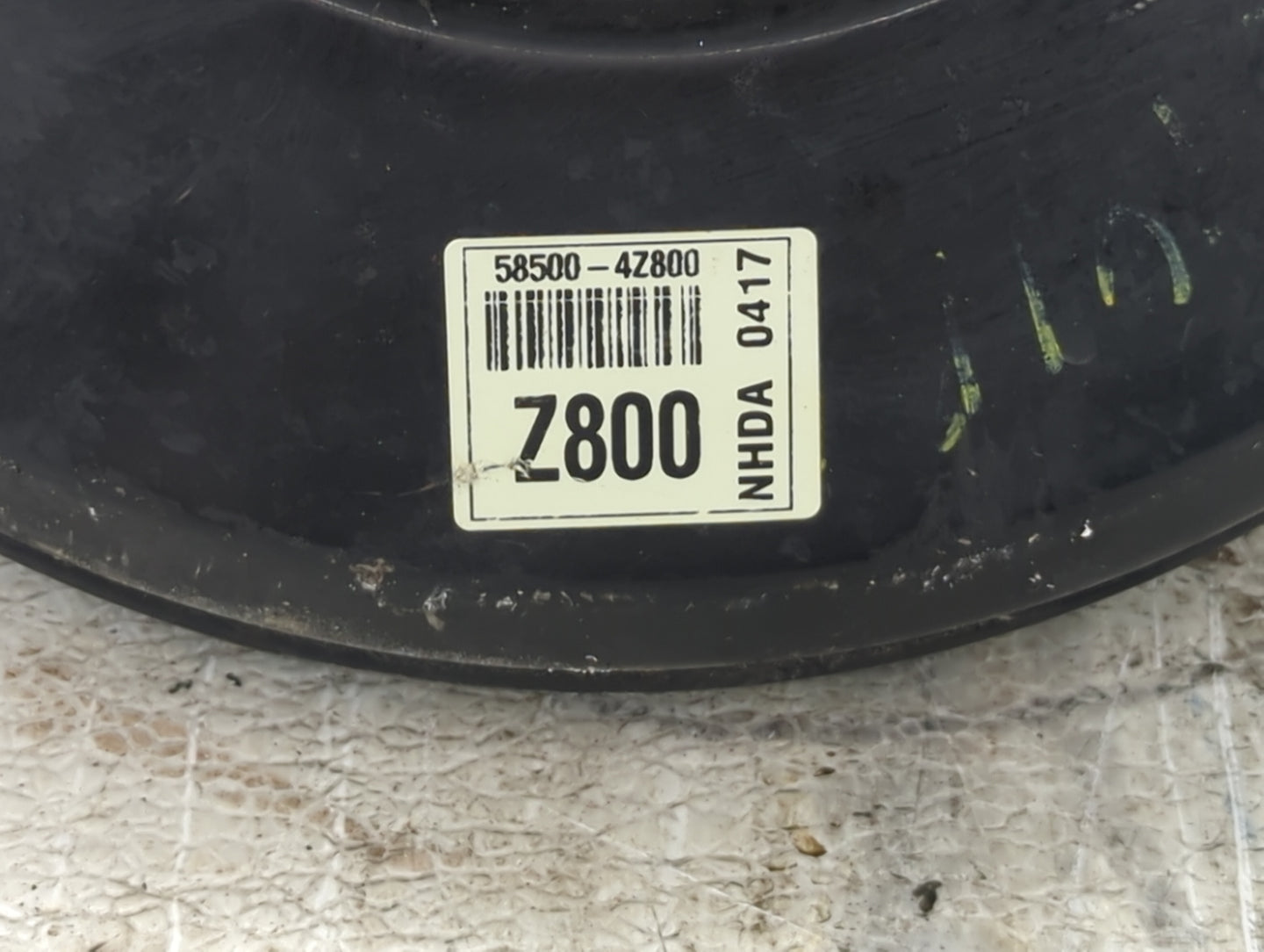 2014-2015 Kia Sorento Power Brake Booster Oem - Oemusedautoparts1.com