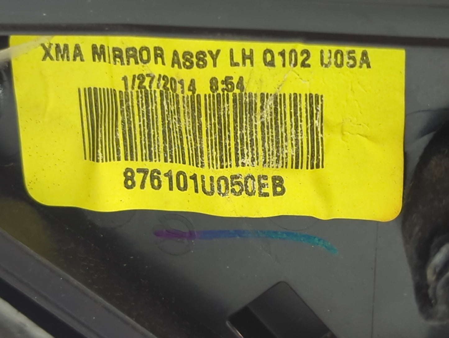 2011-2015 Kia Sorento Driver Side View Mirror - Left Door Mirror OEM Used - Oemusedautoparts1.com