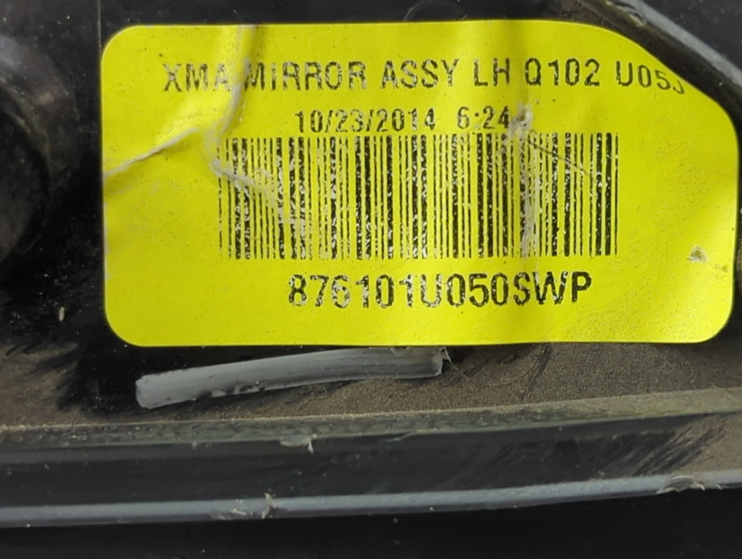 2011-2015 Kia Sorento Driver Side View Mirror - Left Door Mirror OEM Used - Oemusedautoparts1.com