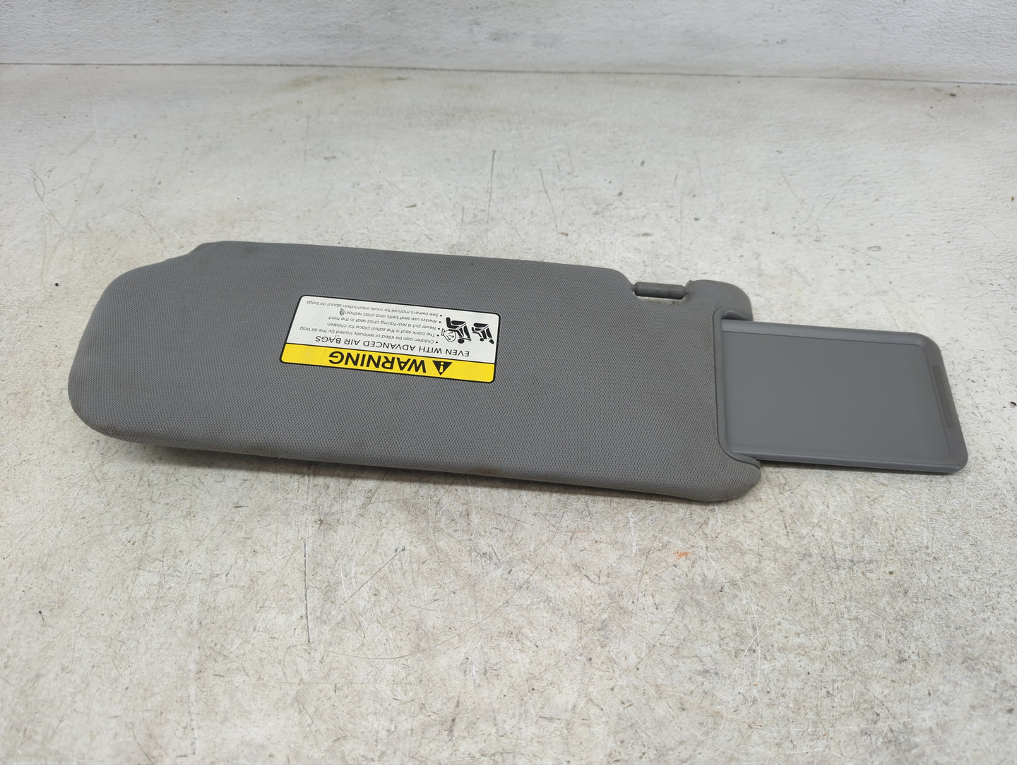 2011-2015 Kia Sorento Sun Visor Shade Replacement Passenger Right Mirror Fits Fits 2011 2012 2013 2014 2015 OEM Used Auto Pa