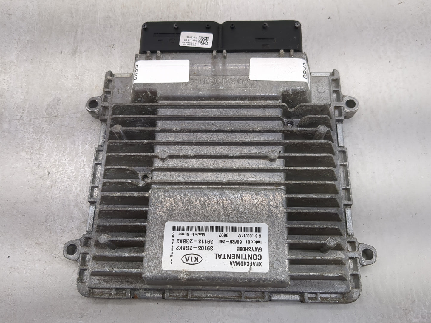2014-2015 Kia Sorento PCM Engine Control Computer ECU ECM PCU OEM P/N:39113-2GBK2 Fits Fits 2014 2015 OEM Used Auto Parts - 