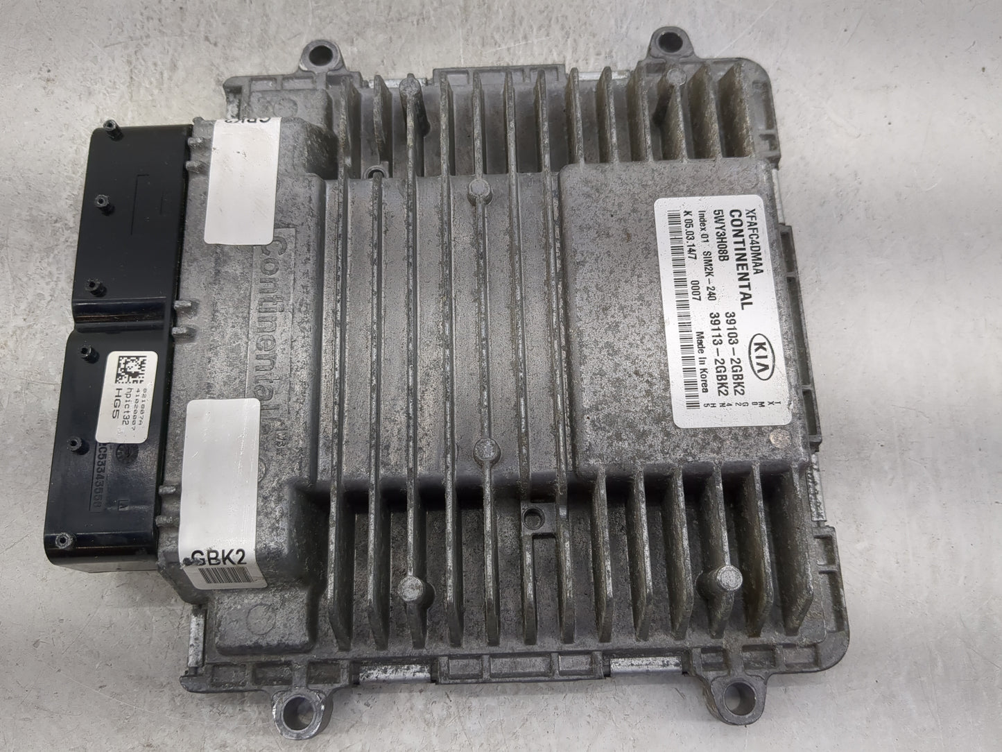 2014-2015 Kia Sorento PCM Engine Control Computer ECU ECM PCU OEM P/N:39113-2GBK2 39103-2GBK2 Fits Fits 2014 2015 OEM Used A