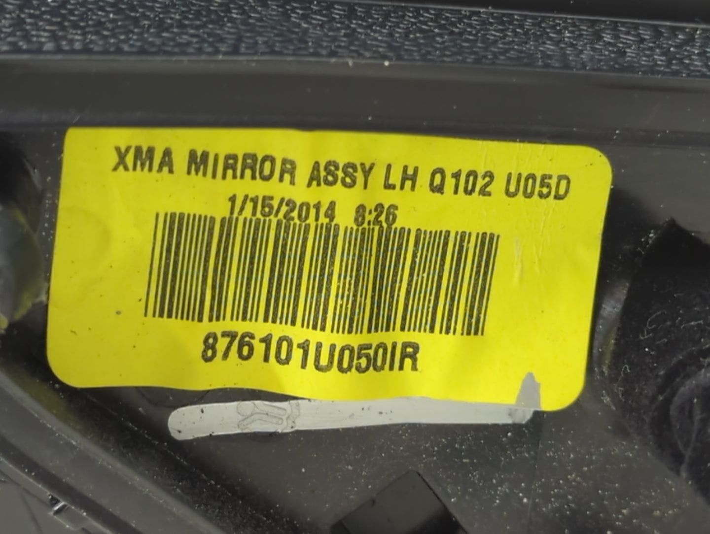 2011-2015 Kia Sorento Driver Side View Mirror - Left Door Mirror OEM Used - Oemusedautoparts1.com