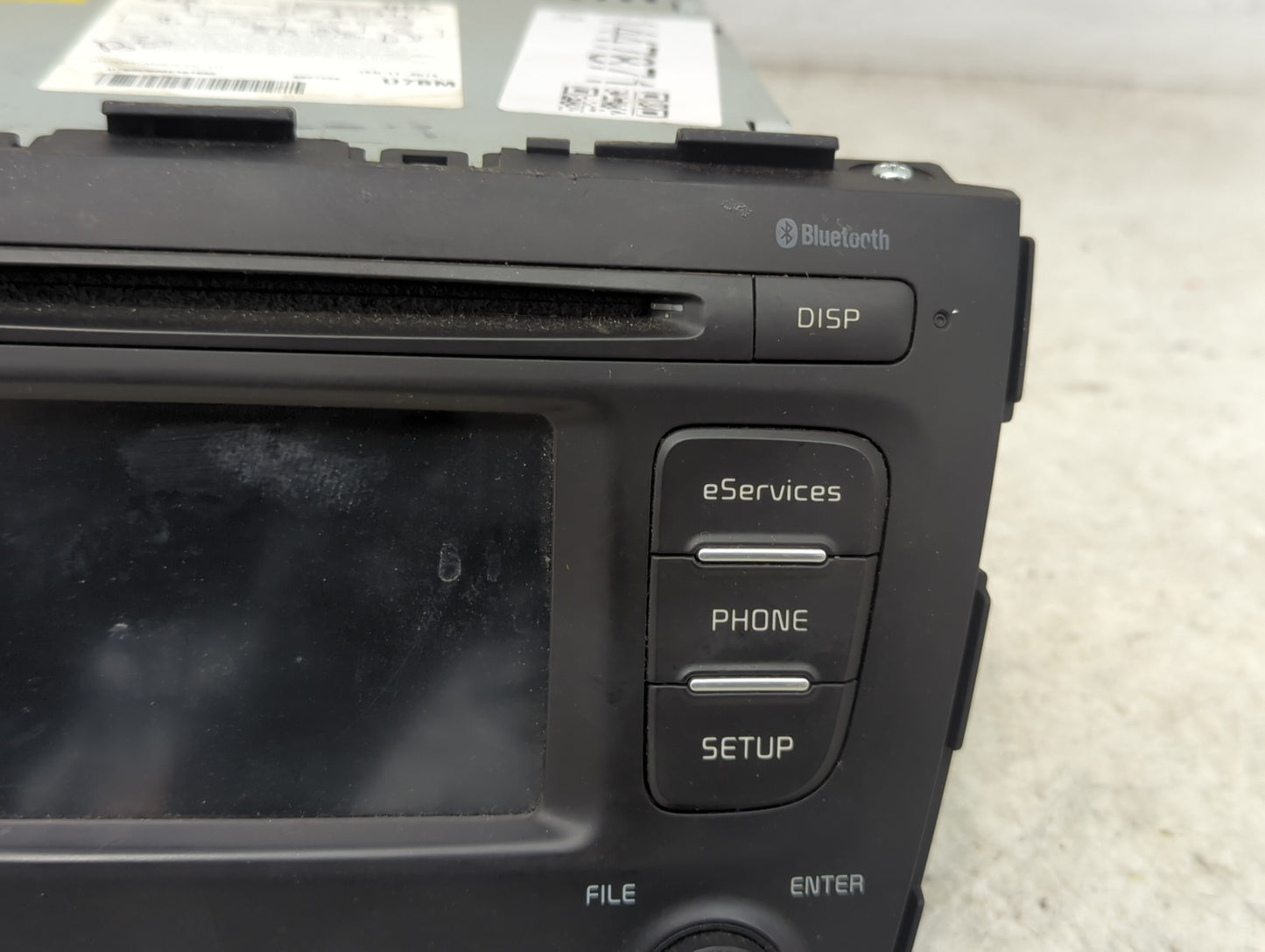 2014-2015 Kia Sorento Radio AM FM Cd Player Receiver Replacement P/N:96160-1U721VA AC232IXAN Fits Fits 2014 2015 OEM Used Au