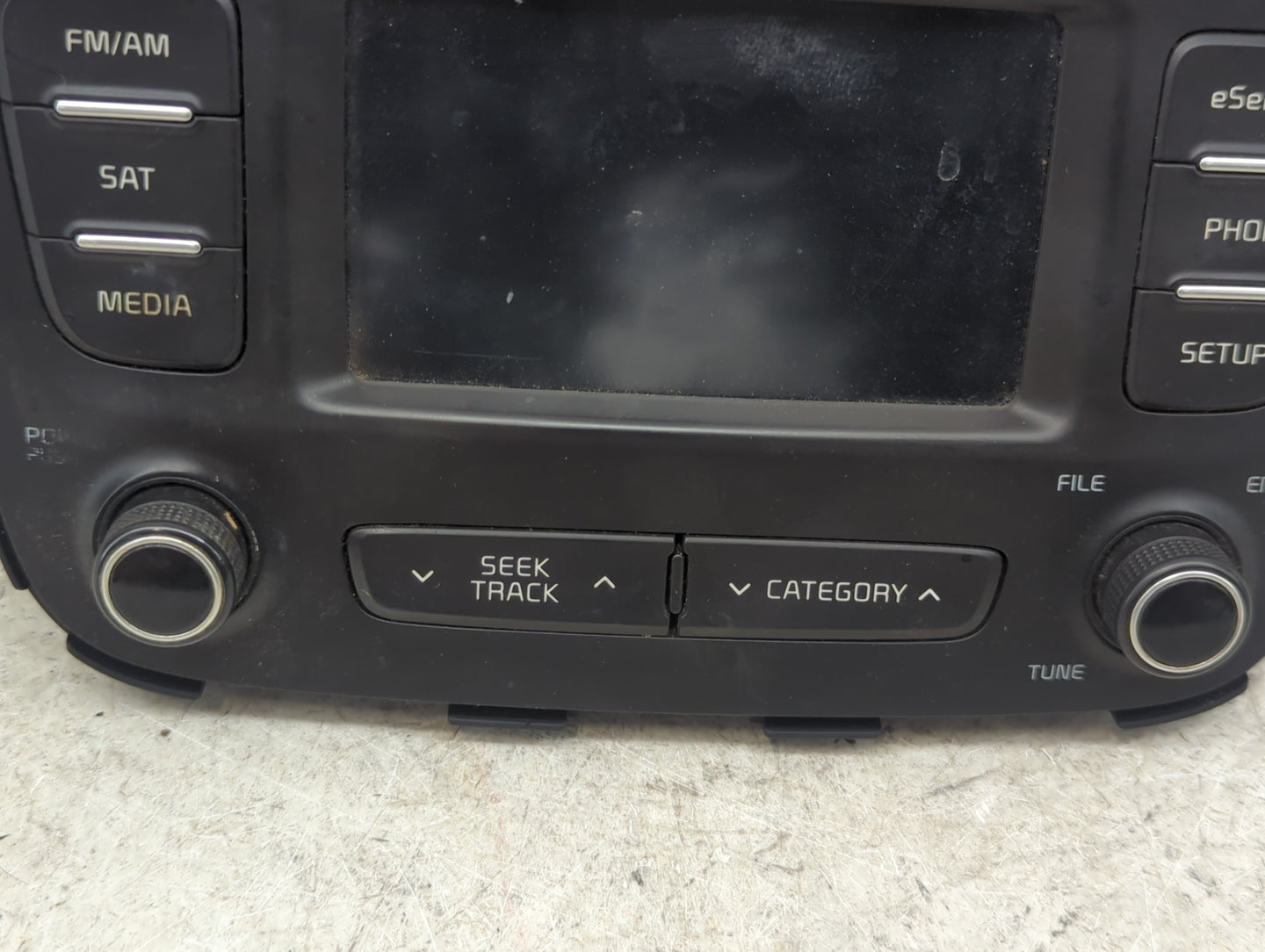2014-2015 Kia Sorento Radio AM FM Cd Player Receiver Replacement P/N:96160-1U721VA AC232IXAN Fits Fits 2014 2015 OEM Used Au