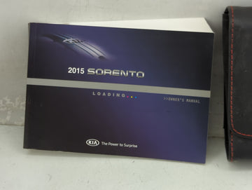 2015 Kia Sorento Owners Manual Book Guide P/N:A2PO-EU43D OEM Used Auto Parts