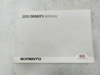 2015 Kia Sorento Owners Manual Book Guide P/N:A2PO-EU47G OEM Used Auto Parts - Oemusedautoparts1.com