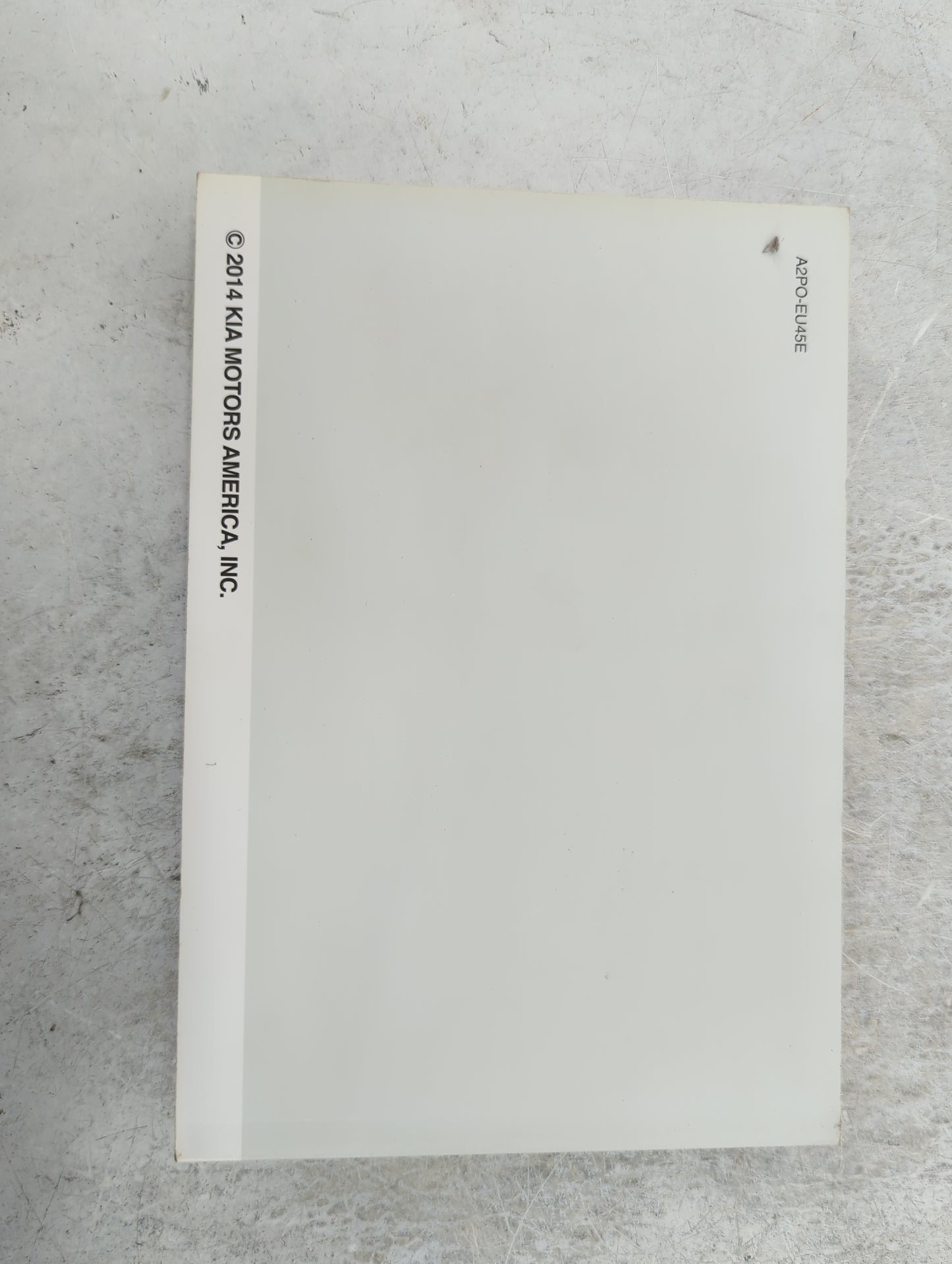2015 Kia Sorento Owners Manual Book Guide OEM Used Auto Parts - Oemusedautoparts1.com