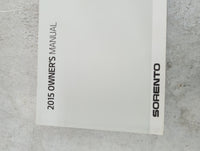 2015 Kia Sorento Owners Manual Book Guide OEM Used Auto Parts - Oemusedautoparts1.com