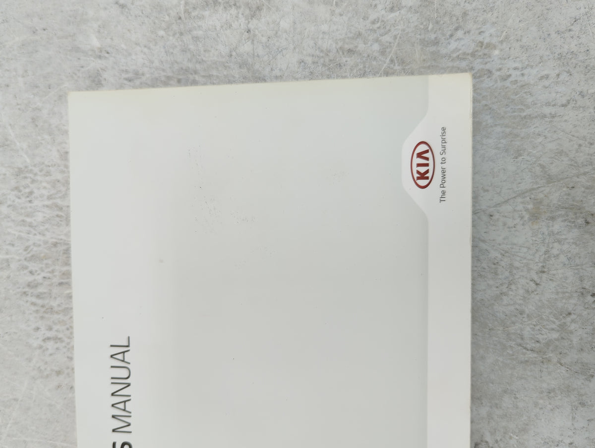 2015 Kia Sorento Owners Manual Book Guide OEM Used Auto Parts - Oemusedautoparts1.com