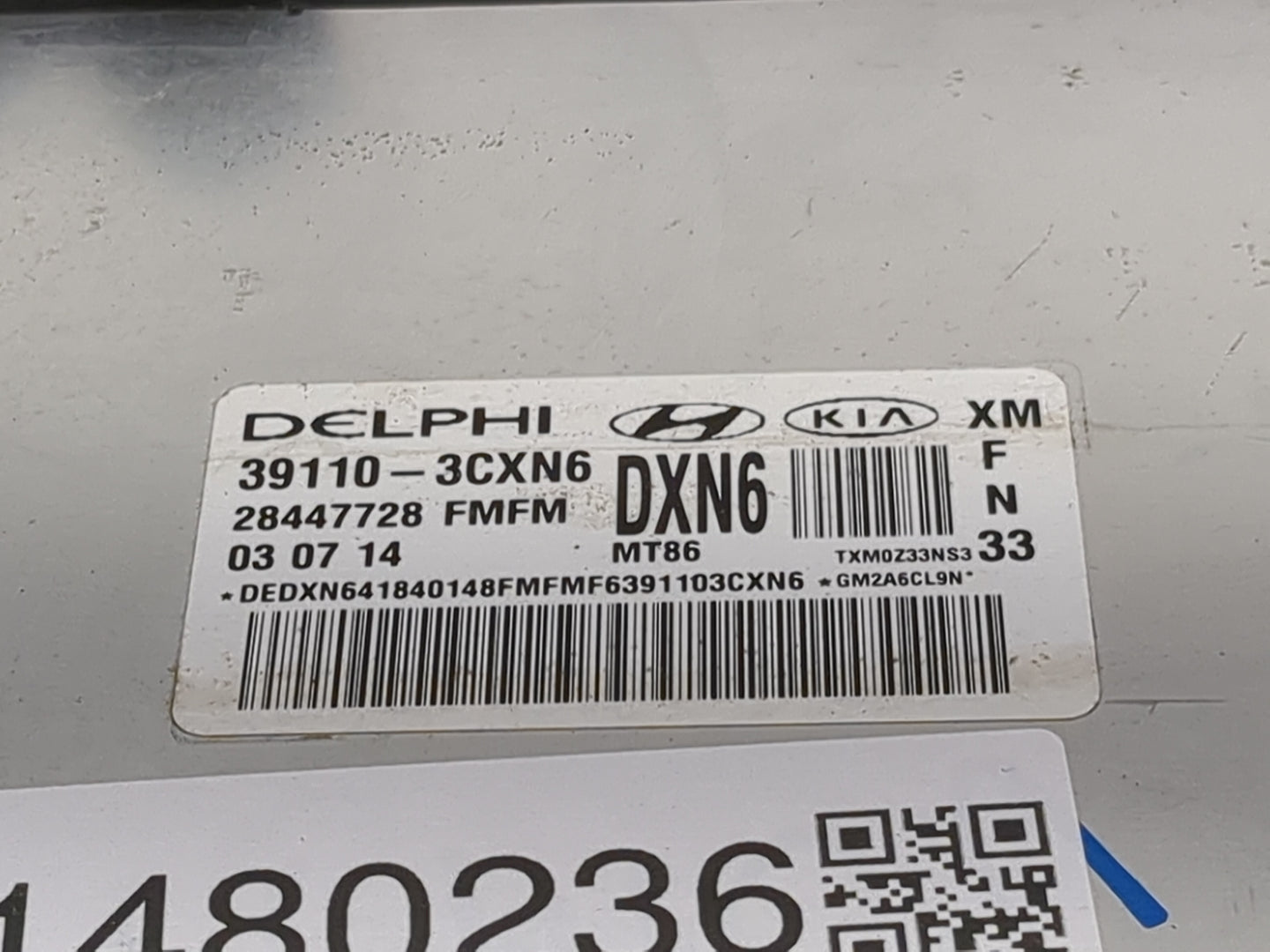 2015 Kia Sorento PCM Engine Control Computer ECU ECM PCU OEM P/N:39110-3CXN6 28447728 Fits OEM Used Auto Parts - Oemusedauto
