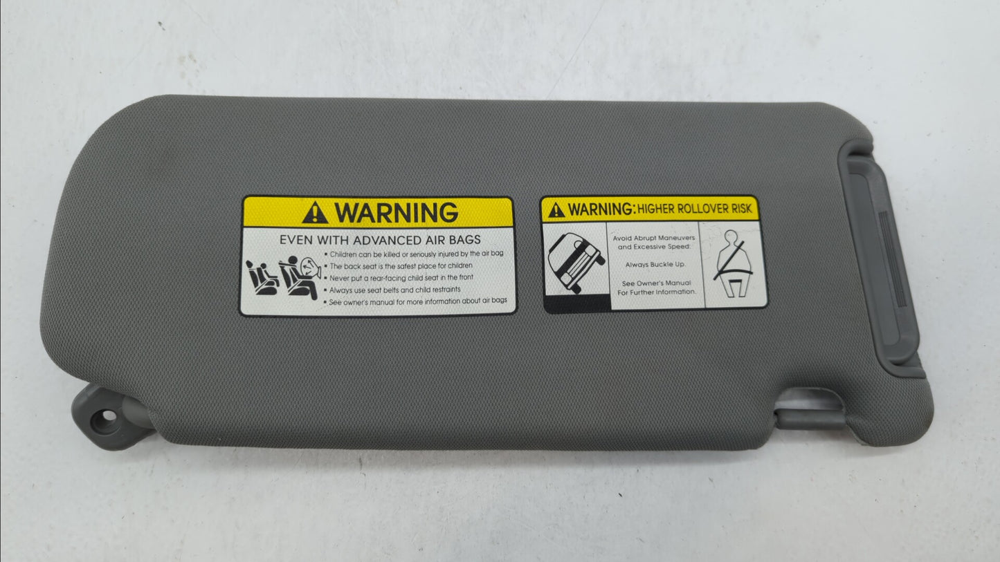 2011-2015 Kia Sorento Sun Visor Shade Replacement Driver Left Mirror Fits Fits 2011 2012 2013 2014 2015 OEM Used Auto Parts 