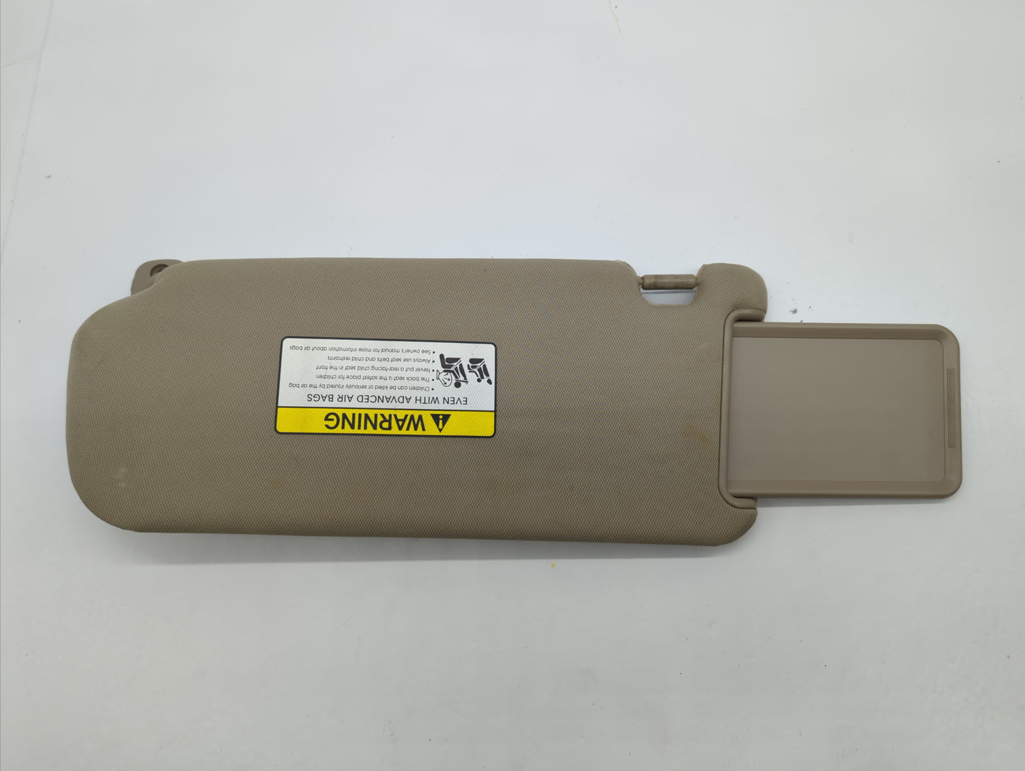 2011-2015 Kia Sorento Sun Visor Shade Replacement Passenger Right Mirror Fits Fits 2011 2012 2013 2014 2015 OEM Used Auto Pa