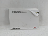 2015 Kia Sorento Owners Manual Book Guide P/N:A2PO-EU49I OEM Used Auto Parts - Oemusedautoparts1.com