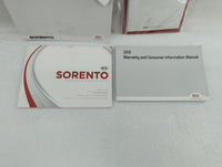 2015 Kia Sorento Owners Manual Book Guide P/N:A2PO-EU49I OEM Used Auto Parts - Oemusedautoparts1.com