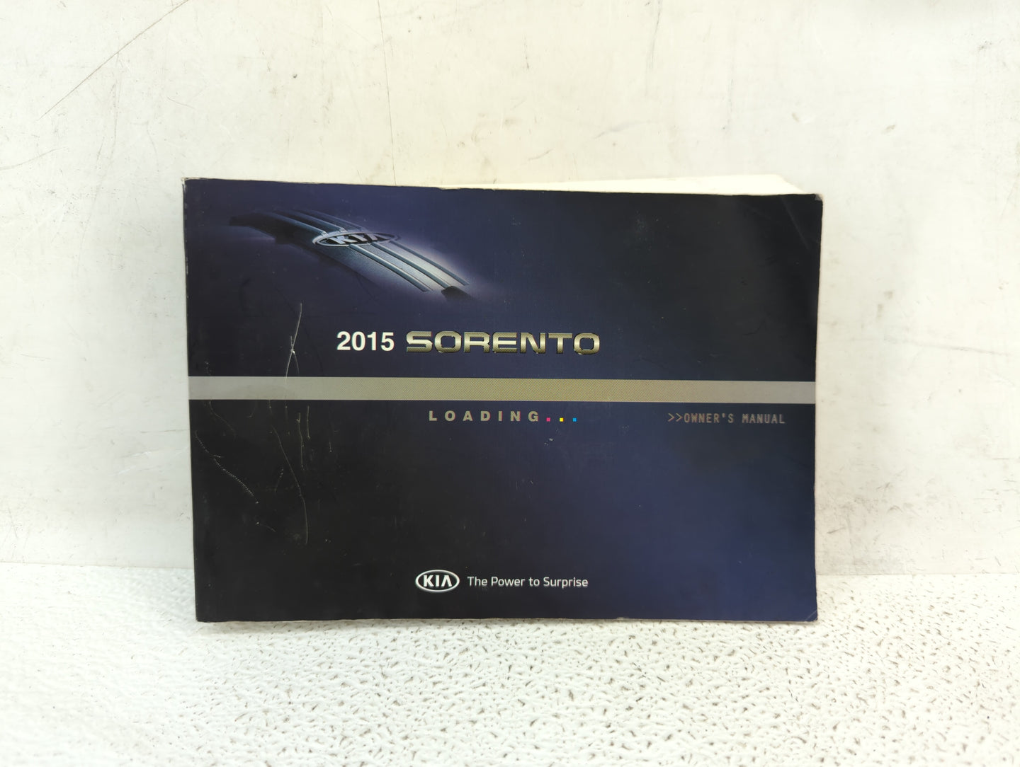 2015 Kia Sorento Owners Manual Book Guide P/N:A2P0-EU43D OEM Used Auto Parts - Oemusedautoparts1.com