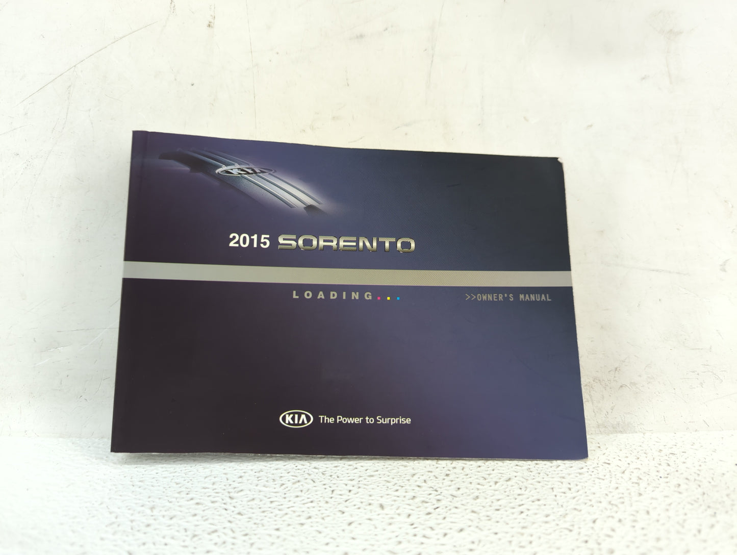 2015 Kia Sorento Owners Manual Book Guide OEM Used Auto Parts - Oemusedautoparts1.com