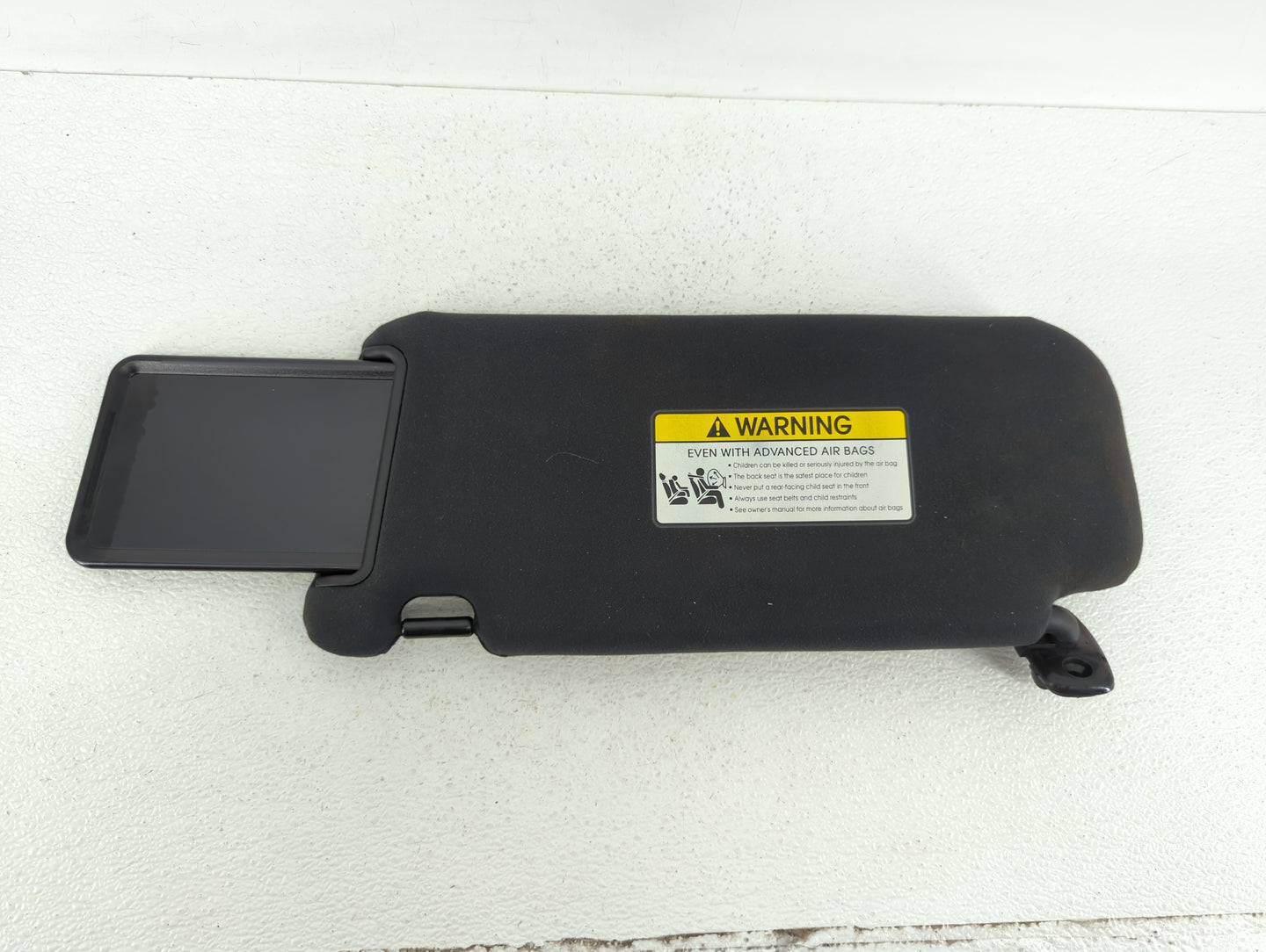 2011-2015 Kia Sorento Sun Visor Shade Replacement Passenger Right Mirror Fits Fits 2011 2012 2013 2014 2015 OEM Used Auto Pa