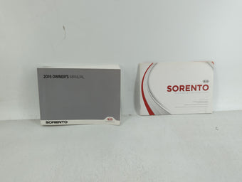 compare product 2015 Kia Sorento Owners Manual Book Guide OEM Used Auto Parts