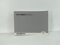 2015 Kia Sorento Owners Manual Book Guide OEM Used Auto Parts - Oemusedautoparts1.com