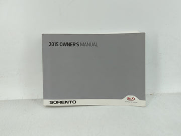 2015 Kia Sorento Owners Manual Book Guide OEM Used Auto Parts