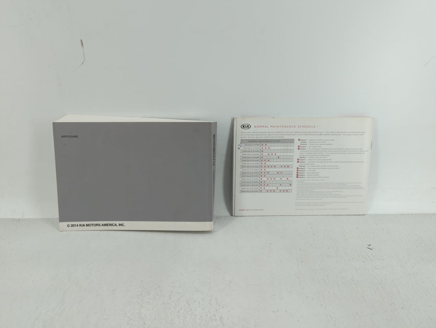 2015 Kia Sorento Owners Manual Book Guide OEM Used Auto Parts - Oemusedautoparts1.com