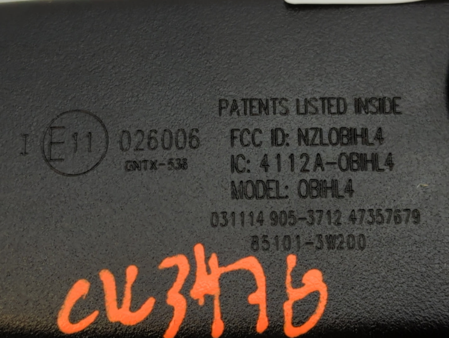 2011-2015 Kia Sorento Interior Rear View Mirror Replacement OEM P/N:E11026006 Fits Fits 2011 2012 2013 2014 2015 2016 OEM Us
