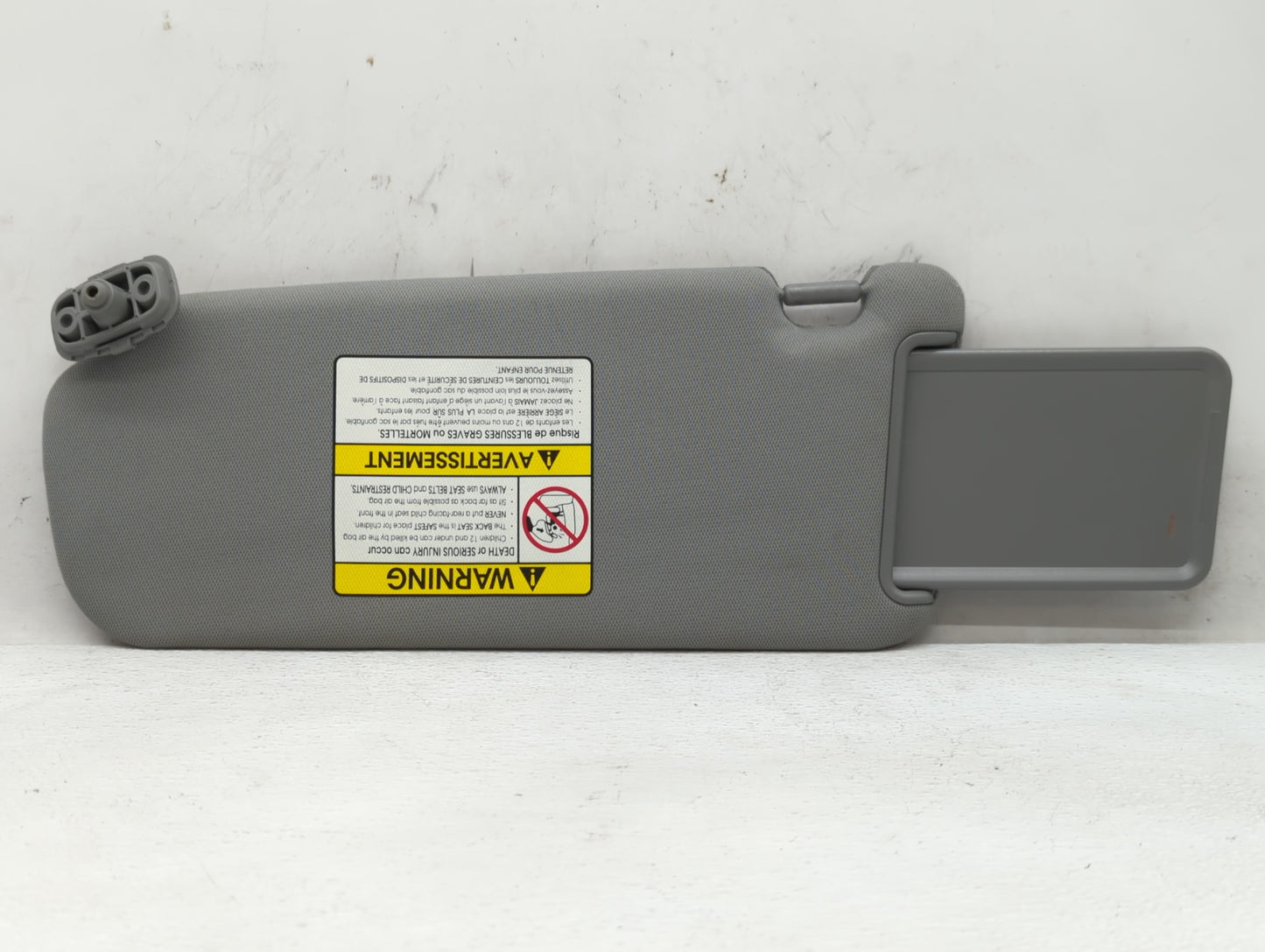 2011-2015 Kia Sorento Sun Visor Shade Replacement Passenger Right Mirror Fits Fits 2011 2012 2013 2014 2015 OEM Used Auto Pa