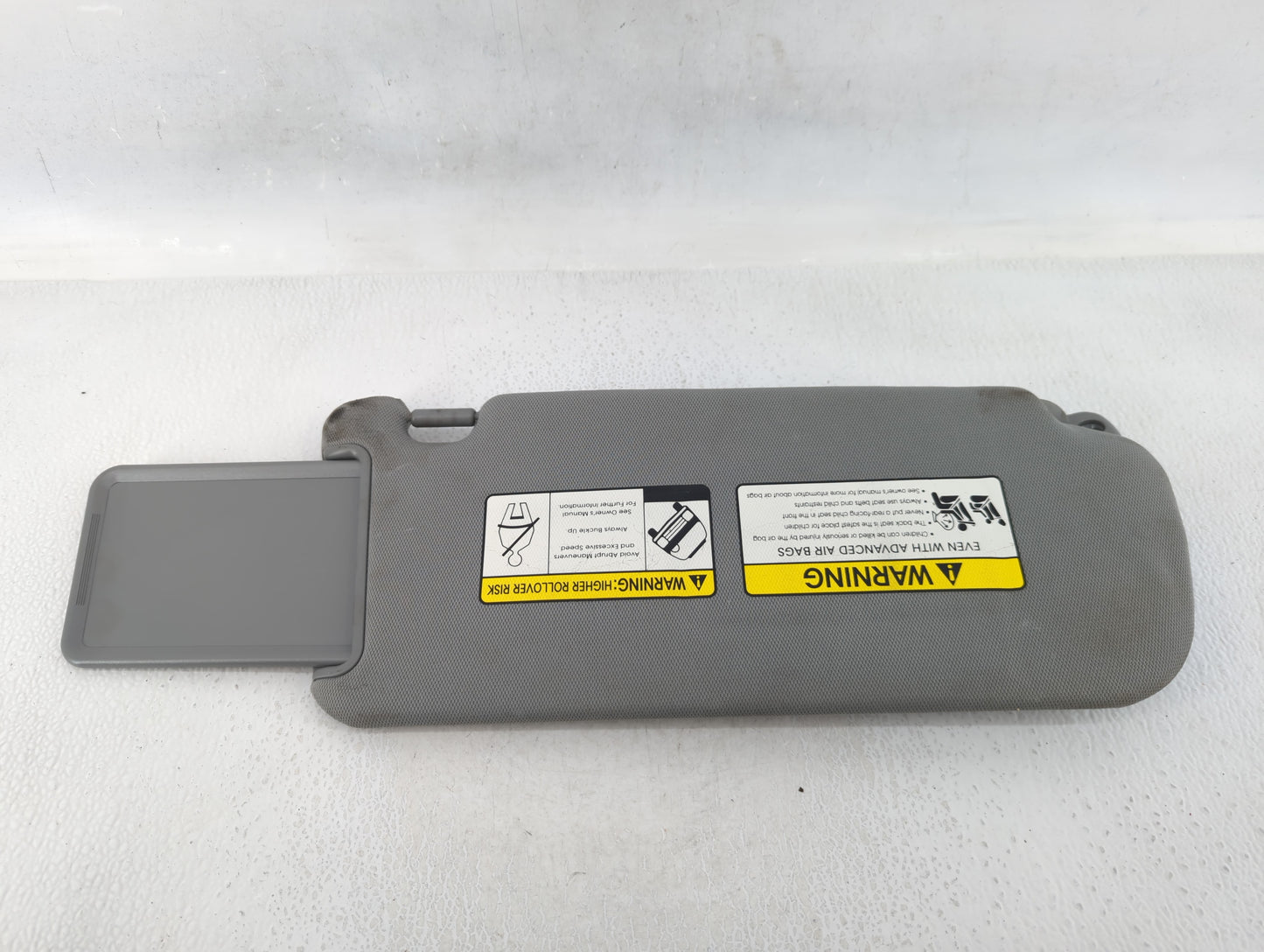 2011-2015 Kia Sorento Sun Visor Shade Replacement Driver Left Mirror Fits Fits 2011 2012 2013 2014 2015 OEM Used Auto Parts 