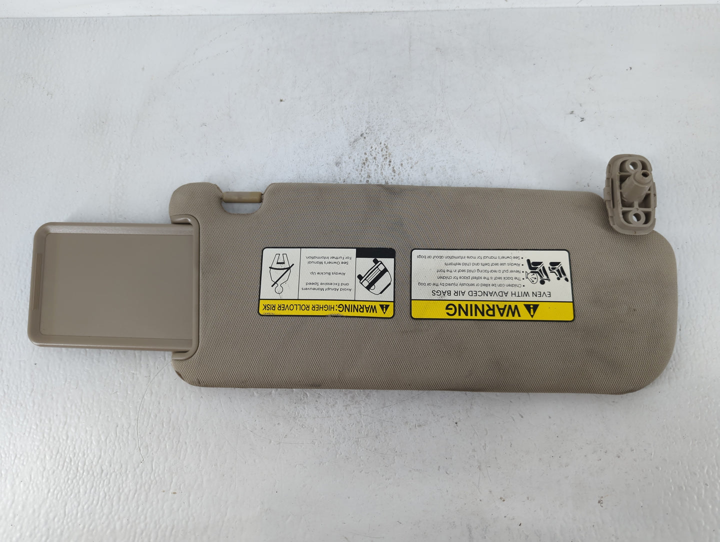 2011-2015 Kia Sorento Sun Visor Shade Replacement Driver Left Mirror Fits Fits 2011 2012 2013 2014 2015 OEM Used Auto Parts 