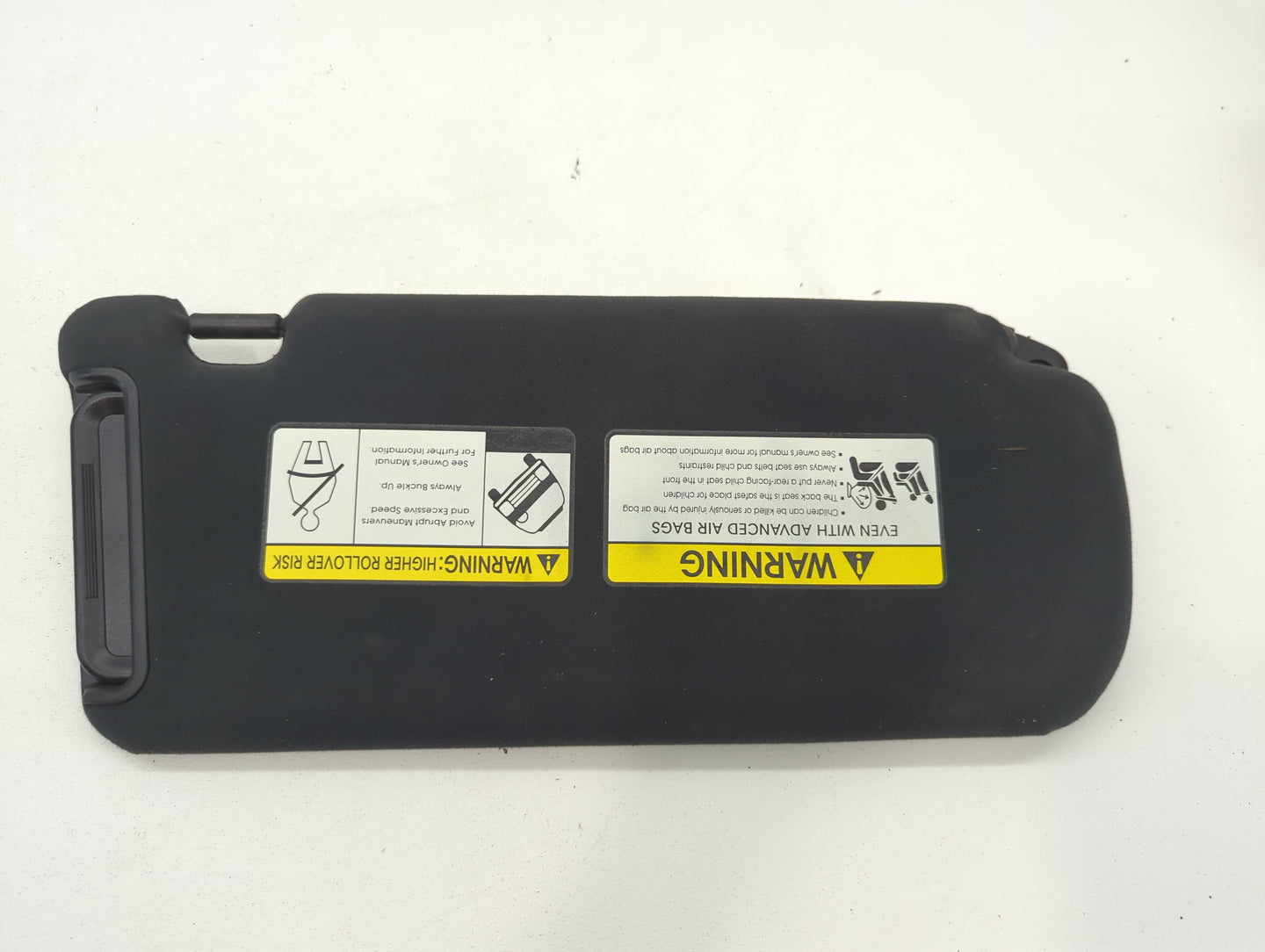 2011-2015 Kia Sorento Sun Visor Shade Replacement Driver Left Mirror Fits Fits 2011 2012 2013 2014 2015 OEM Used Auto Parts 
