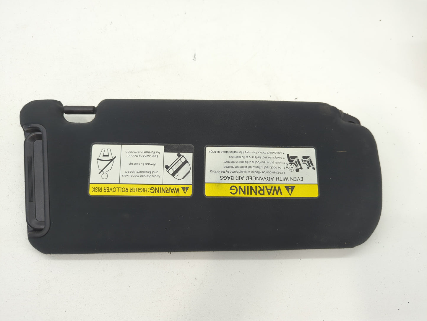 2011-2015 Kia Sorento Sun Visor Shade Replacement Driver Left Mirror Fits Fits 2011 2012 2013 2014 2015 OEM Used Auto Parts 
