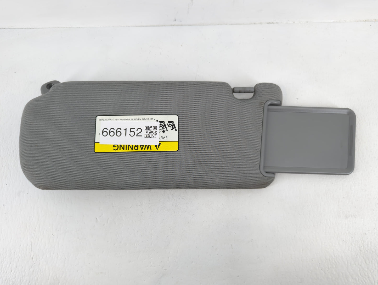 2011-2015 Kia Sorento Sun Visor Shade Replacement Passenger Right Mirror Fits Fits 2011 2012 2013 2014 2015 OEM Used Auto Pa